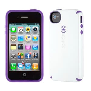 Speck Products CandyShell for iPhone 4 & 4S - White Aubergine