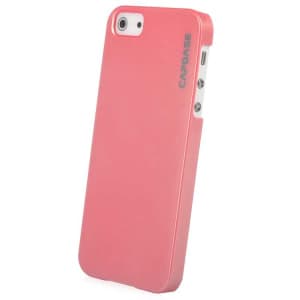 CAPDASE Karapace Pink Jacket-Pearl (with stand) for iPhone 5 5S