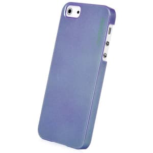 CAPDASE Karapace Purple Jacket-Pearl (with stand) for iPhone 5 5S