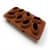 Fred and Friends Cool Coffee Beans Ice Cube Mold
