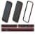 Power Support Metallic Red Flat Bumper Set for iPhone 5