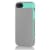 Incipio Faxion Gray Turquoise for iPhone 5 Slim Flexible Hard-Shell Case