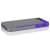 Incipio Faxion Gray Purple for iPhone 5 Slim Flexible Hard-Shell Case