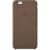 Leather Case for Apple iPhone 6 Plus Olive Brown