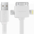 3-in-1 Micro USB/USB Lightning, 3.0/30-Pin/8-Pin USB Charging Data Cable for Samsung Note 3/S5/S4, iPhone 5S/4S/4/3GS/3, iPad 5/4/Air/Mini