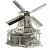 DIY 3D Stainless Steel Metal Puzzle Laser Cut-Dutch Windmill
