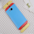 HTC One M8 Original Double Dip Case Blue Red Yellow