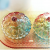 Home Decor Set of 3 Designer Multi Color Candy Cookie Jars