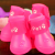 Water Repellent Rubber Dog Shoes Booties With Grip
