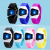 Stylish Waterproof LED Sports Stealth Aircraft Watch Silicone Strap 