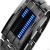 Waterproof Black Steel Transformer Style LED Watch 