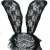 Halloween Gothic Lace Extra Long Bunny Ears Headband Costume
