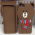 Line 3D Brown Bear Character for iPhone 5 5s