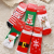 Set of 6 Christmas Holiday Socks Santa Reindeer Snowflakes Toddlers Kids Children