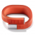 Jawbone UP24 Wireless Activity Tracker Wristband Persimmon Orange Small