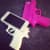 3D Toy Gun Shape Hard Shell Protective Case Cover for iPhone 6 